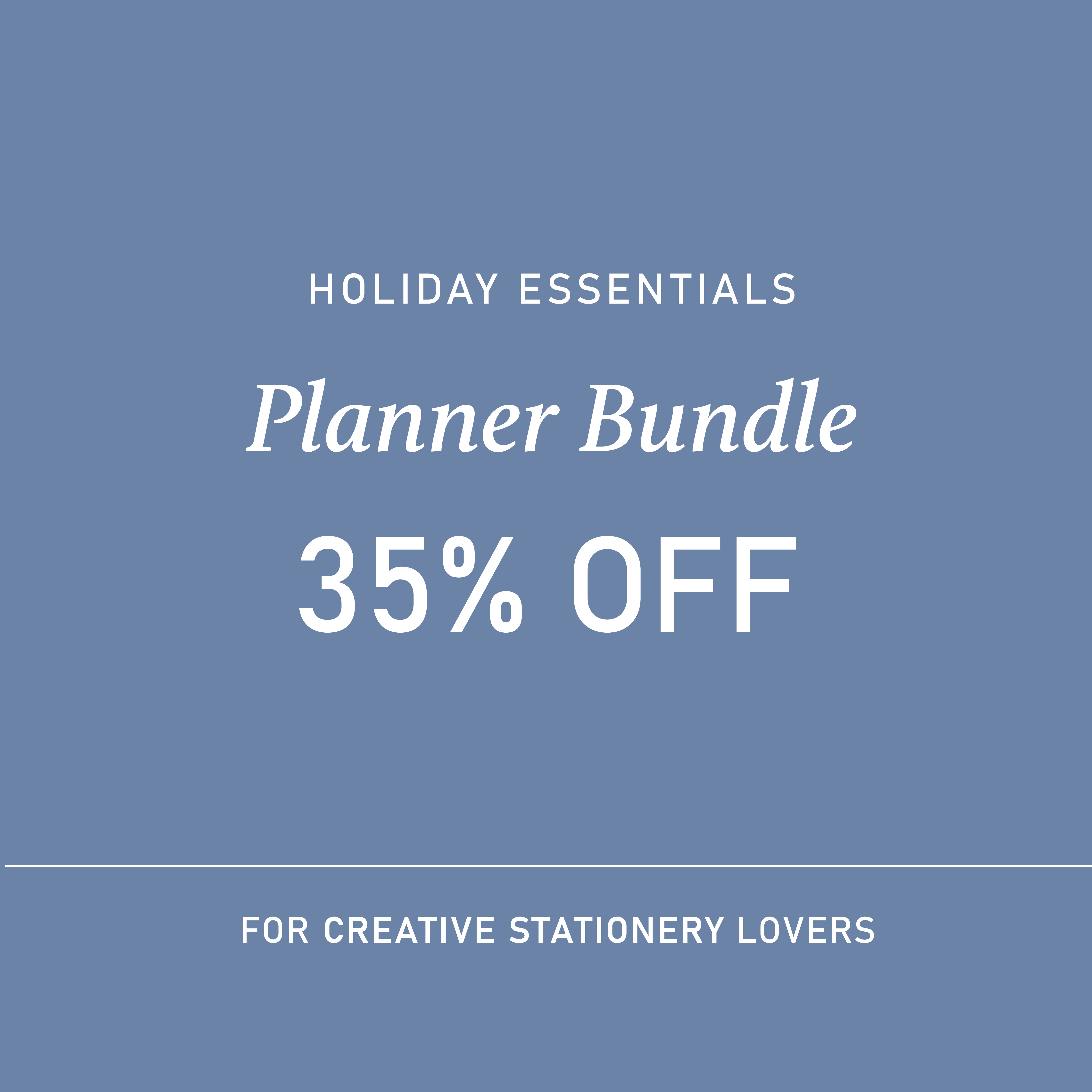 Planner Bundle